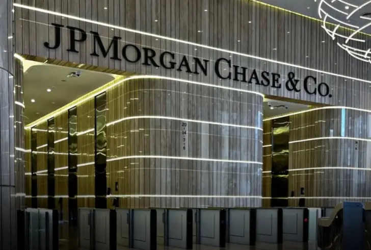 JPMorgan Chase office lobby interior